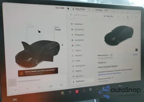 2018 Tesla Model 3 from USA, damaged, VIN 5YJ3E1EB6JF098209